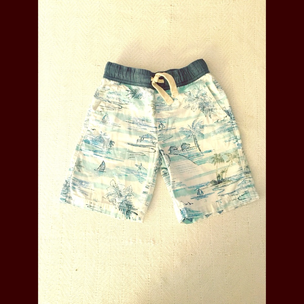 Board Shorts with beach themed details